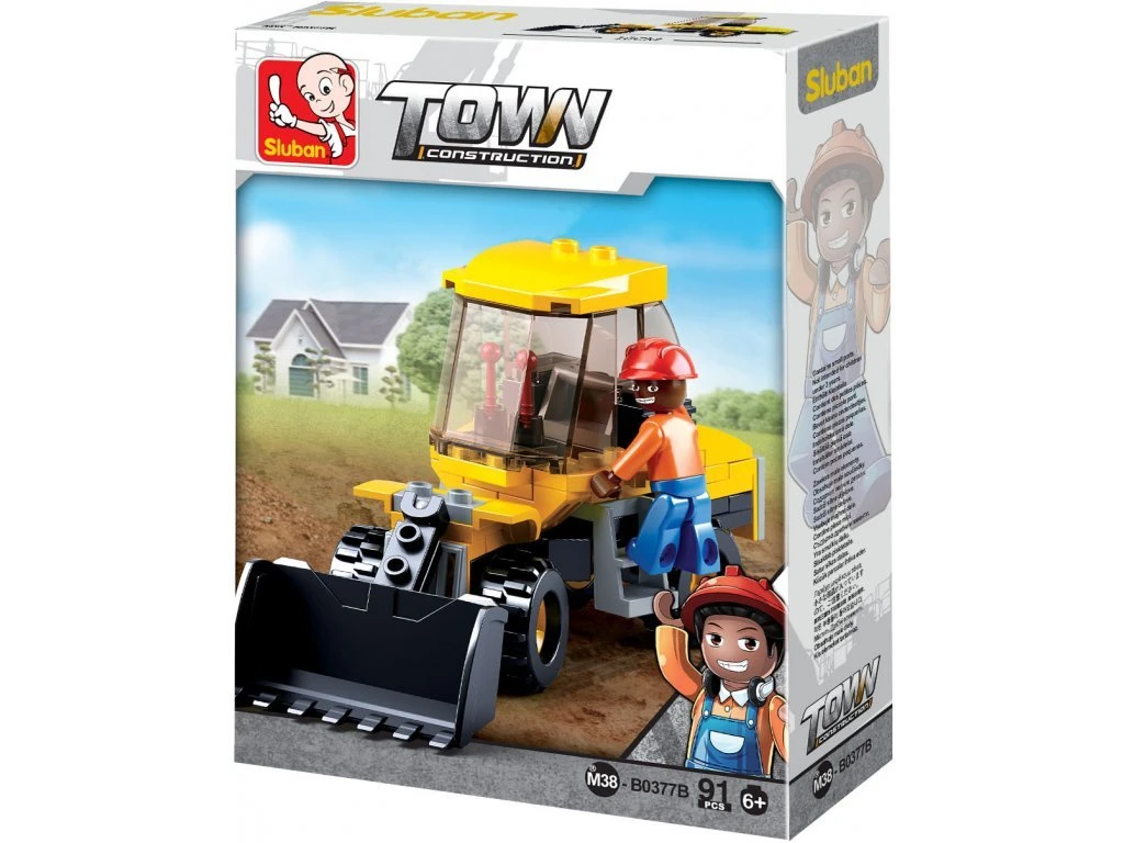 Sluban Town M38-B0377B Malý kolový nakladač