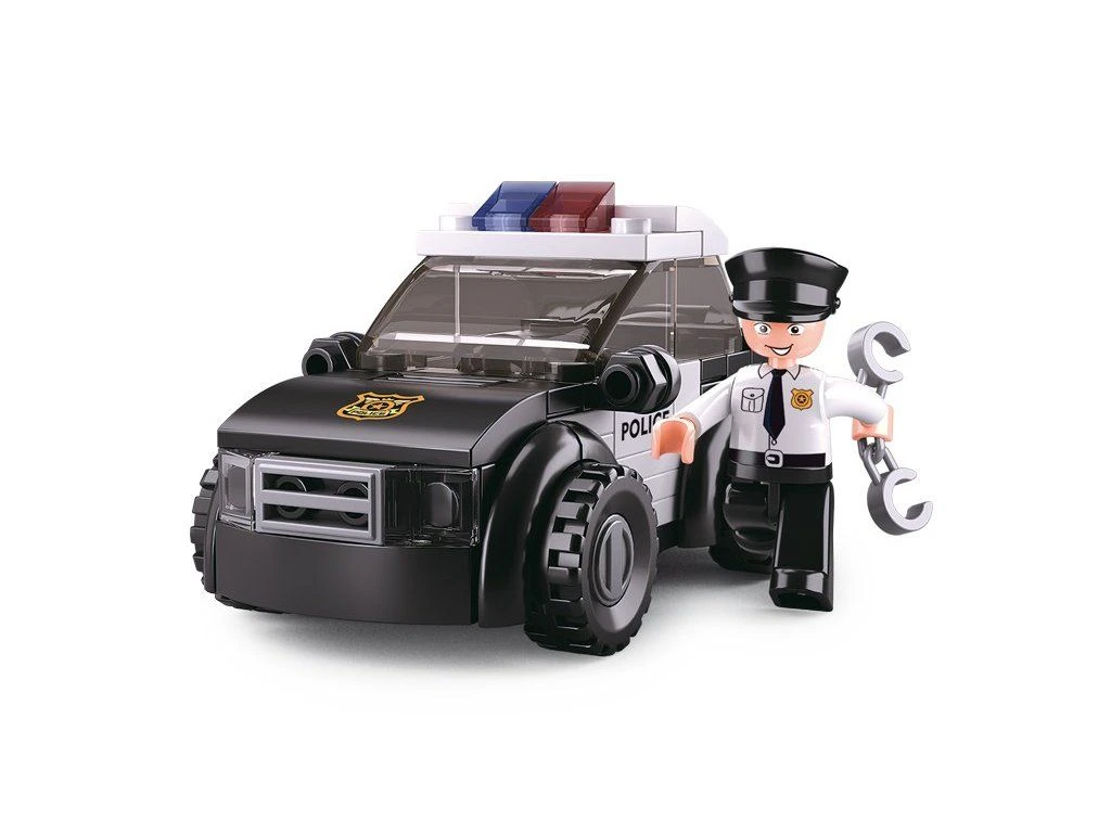 Sluban Policie M38-B0638D Policejní hlídkový vůz