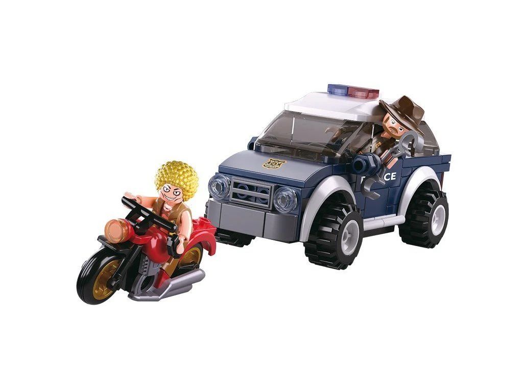 Sluban Policie M38-B0650 Offroad a zloděj na motorce