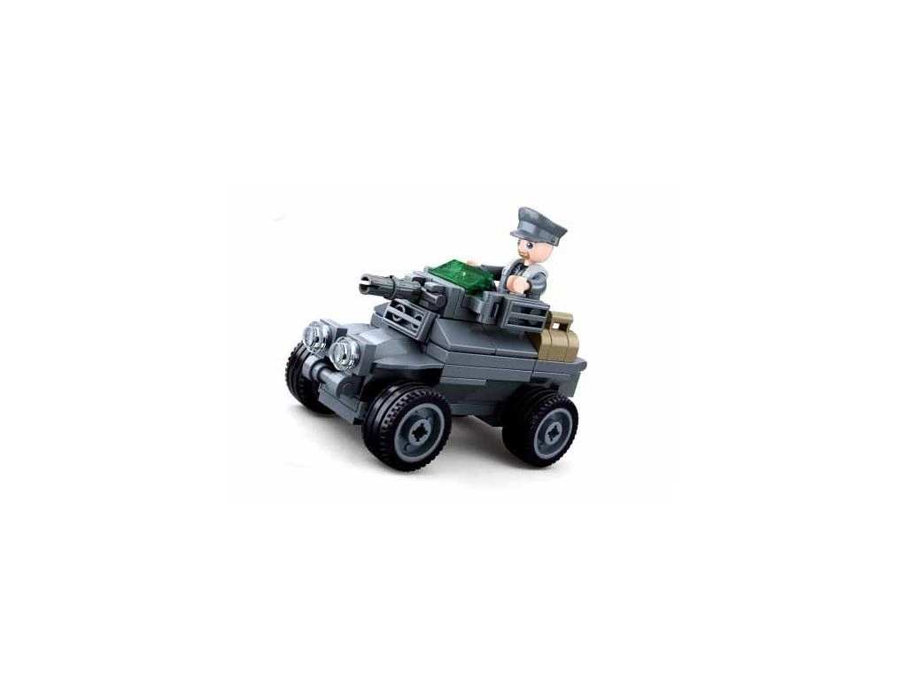 Sluban Army WWII M38-B0680C Německý obrněný vůz