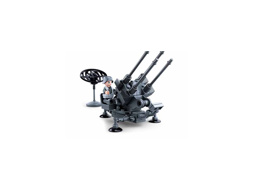 Sluban Army WWII M38-B0680D Německé protiletadlové dělo