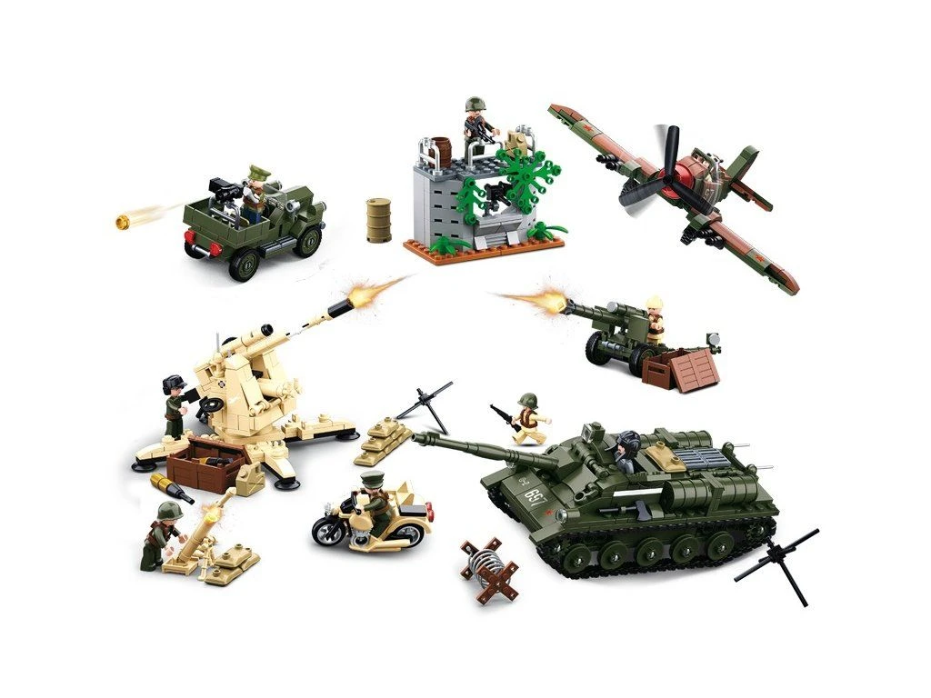 Sluban Army WWII M38-B0697 Bitva u Kurska