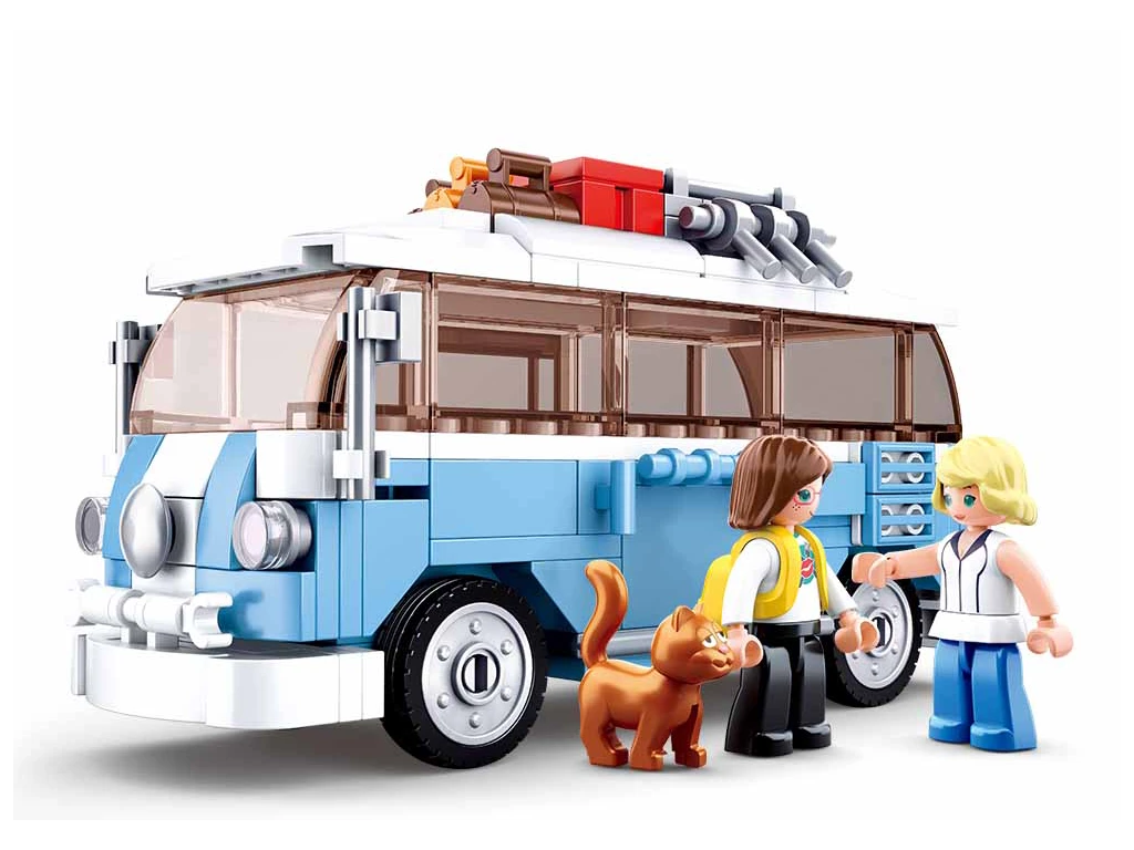 Sluban ModelBricks M38-B0707 Hippie autobus