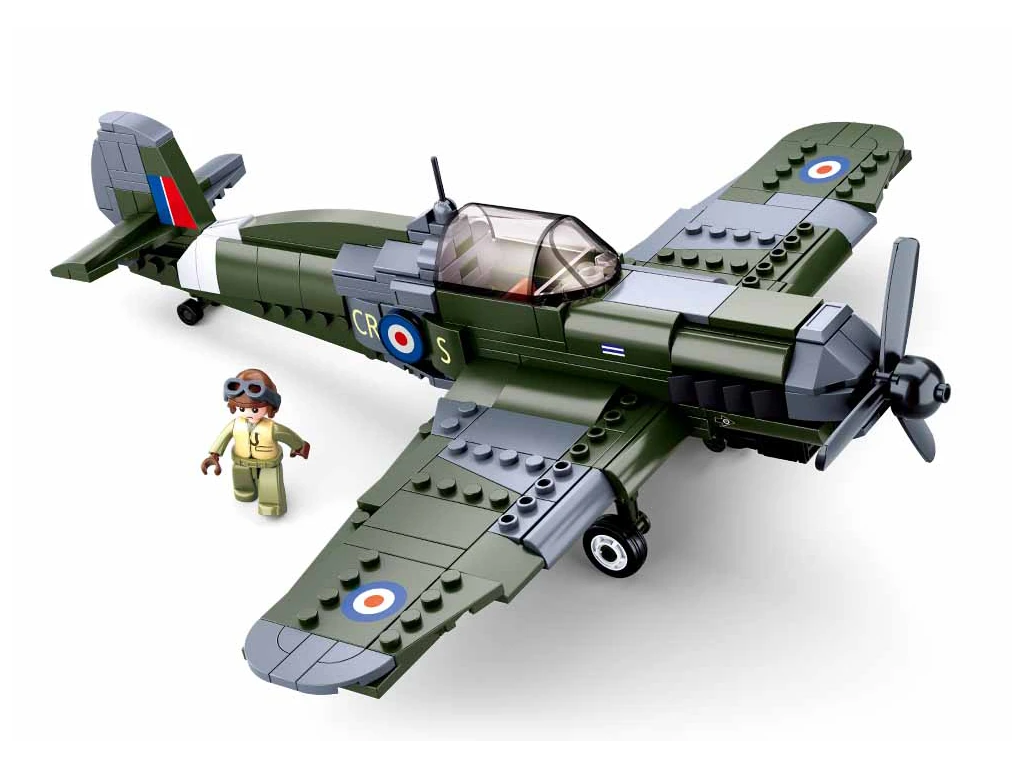 Sluban Army WWII M38-B0712 Britský stíhač