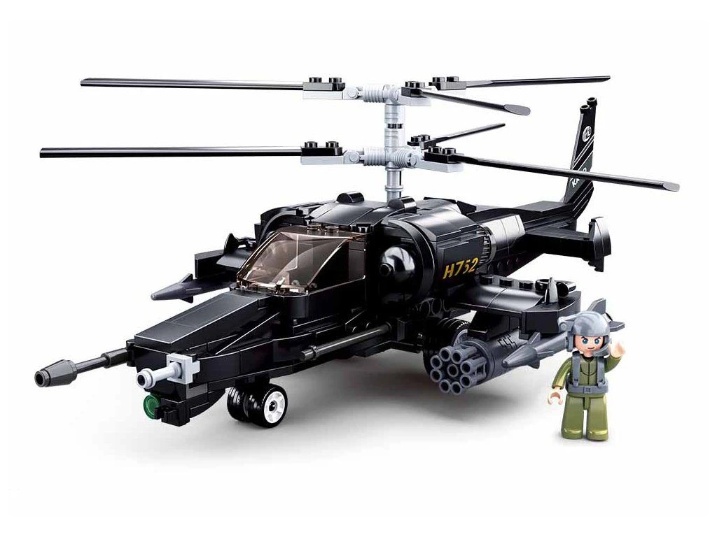 Sluban ModelBricks M38-B0752 Bitevní vrtulník