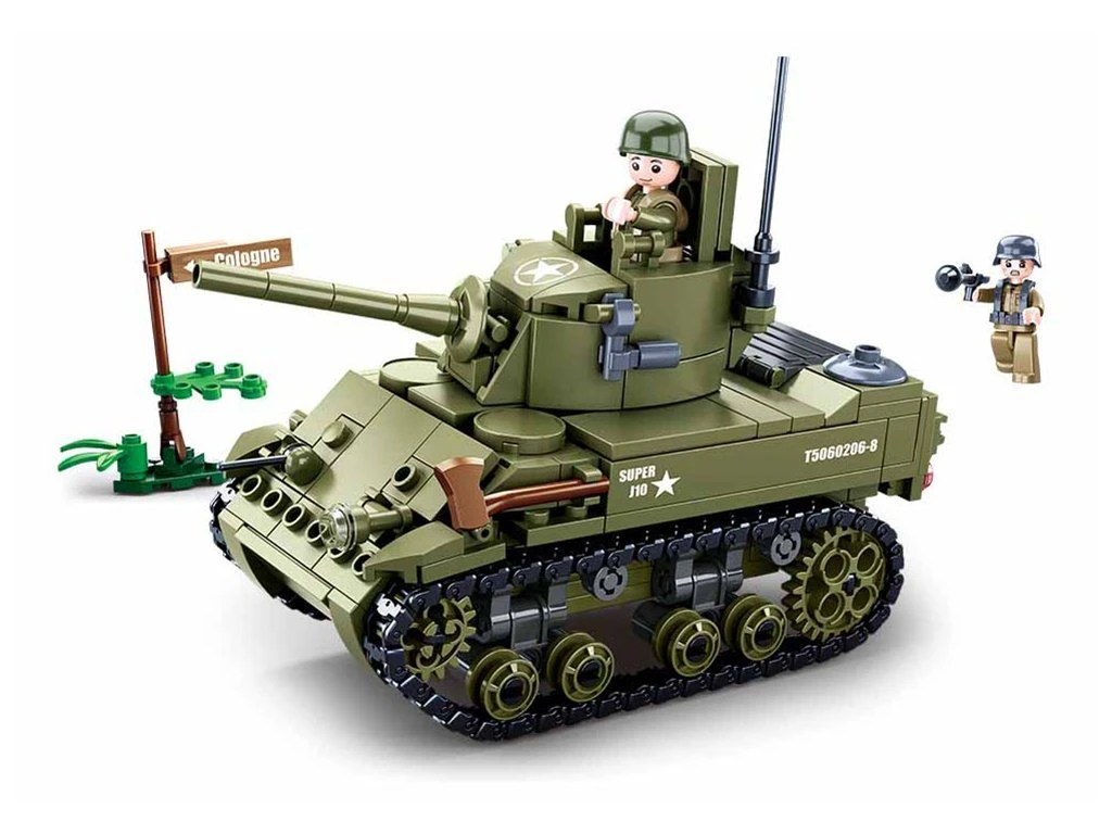 Sluban ModelBricks M38-B0756 Velký bojový tank
