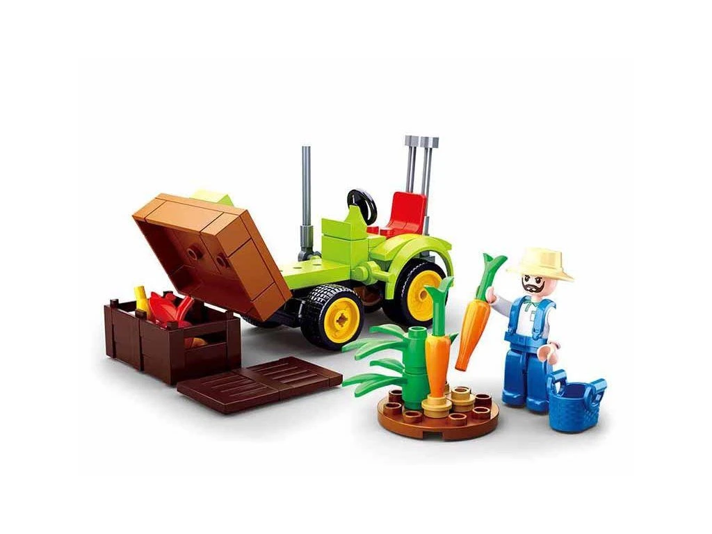 Sluban Town M38-B0776 Malý traktor s ovocem