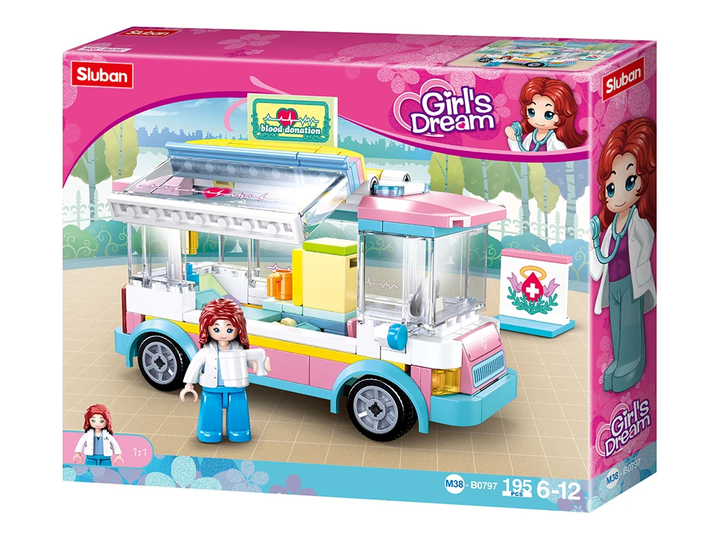 Sluban Girls Dream M38-B0797 Ambulance
