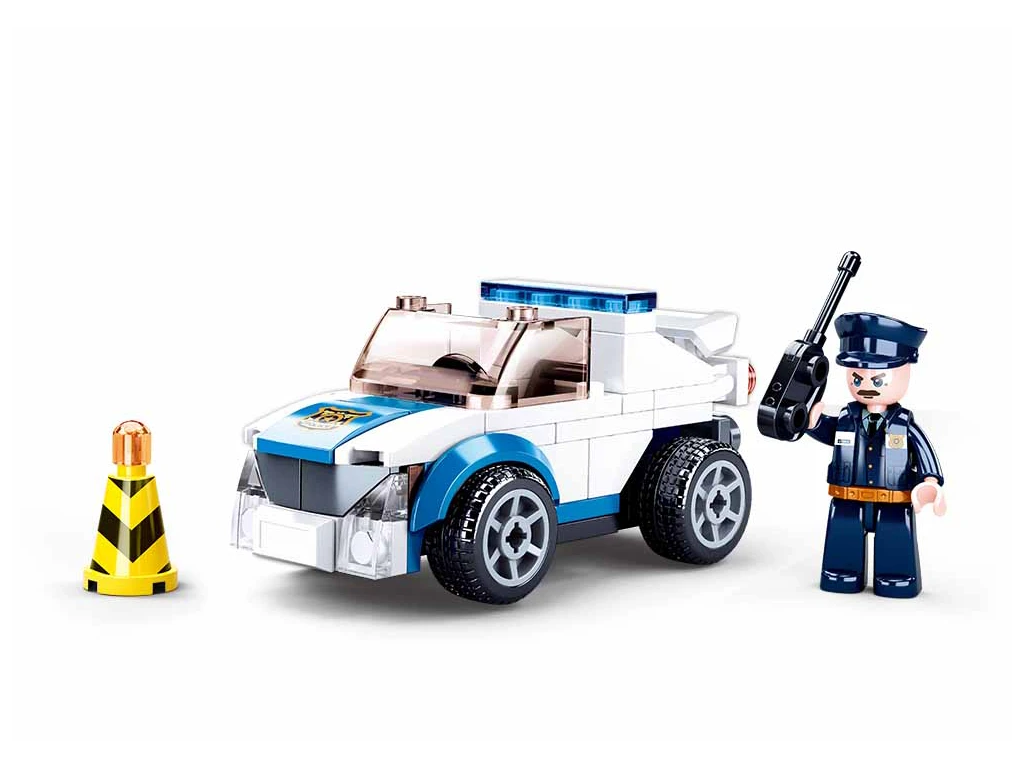 Sluban Policie M38-B0824 Natahovací auto policejní hlídky