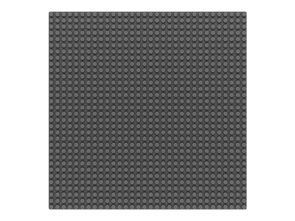 Sluban Bricks Base M38-B0833D Šedá základní deska 25,6 × 25,6 cm