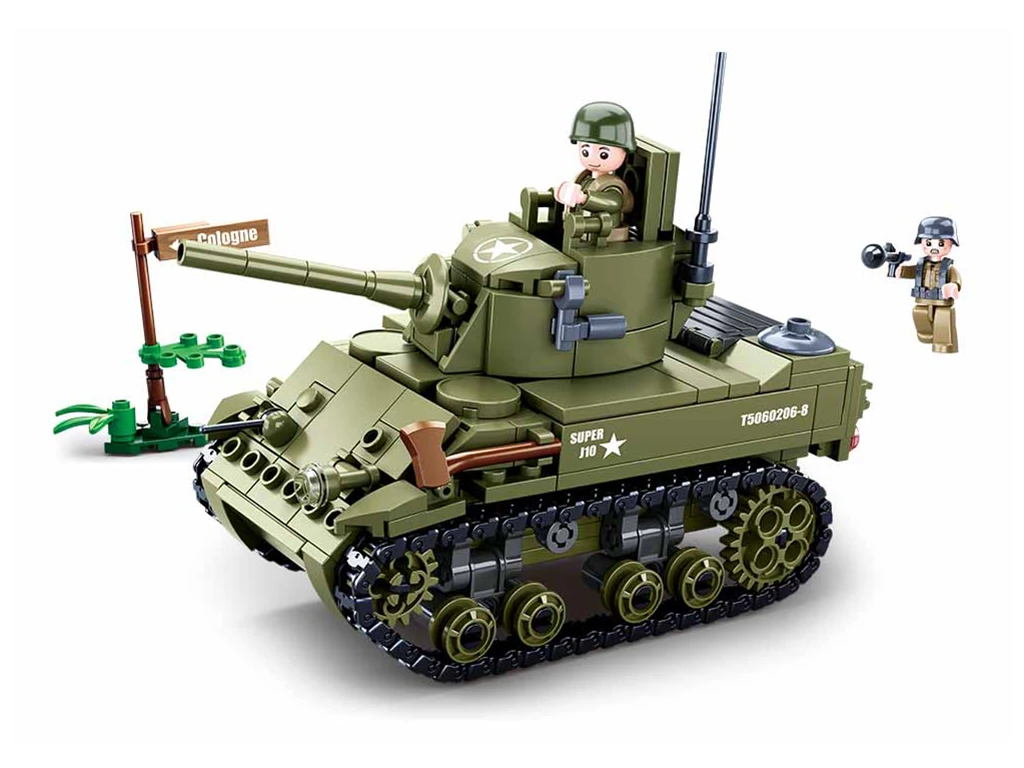 Sluban Army WWII M38-B0856 Malý spojenecký tank