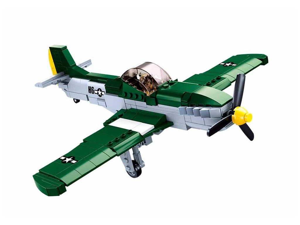 Sluban Army WWII M38-B0857 Spojenecký stíhací letoun