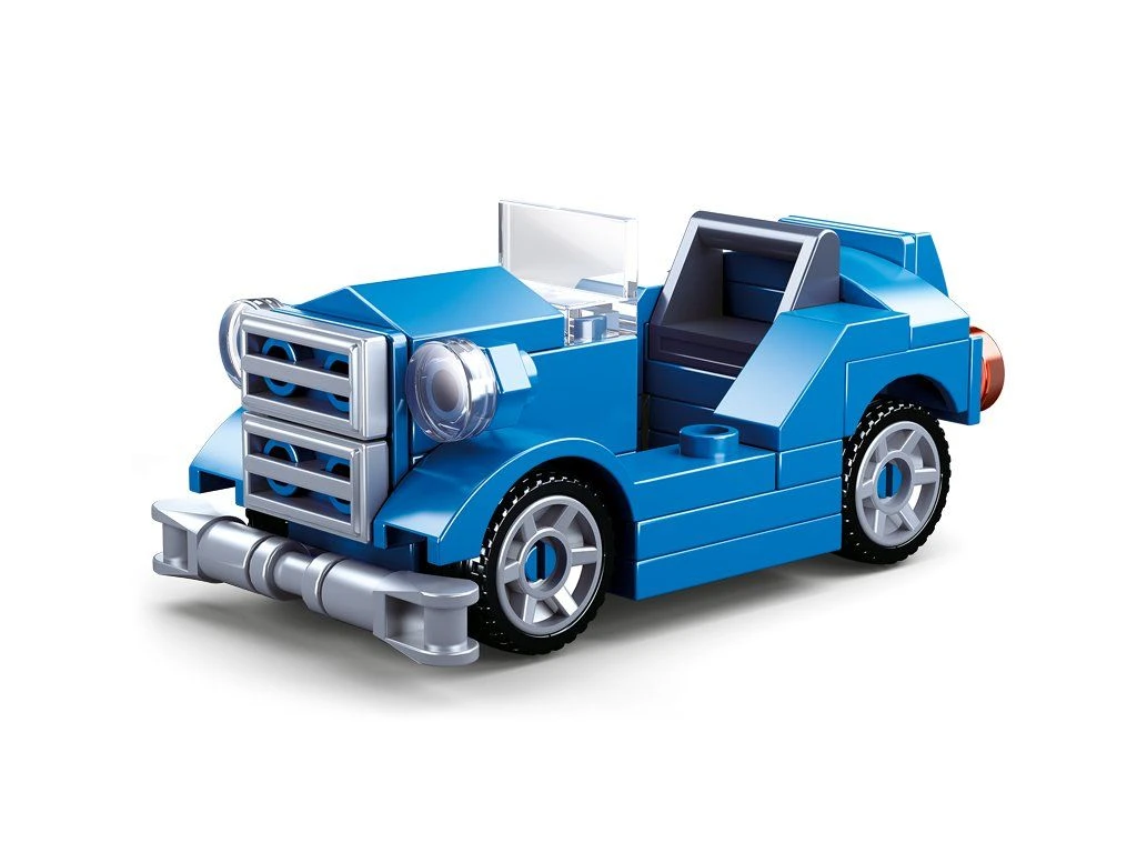 Sluban Builder M38-B0920B Modrý kabriolet