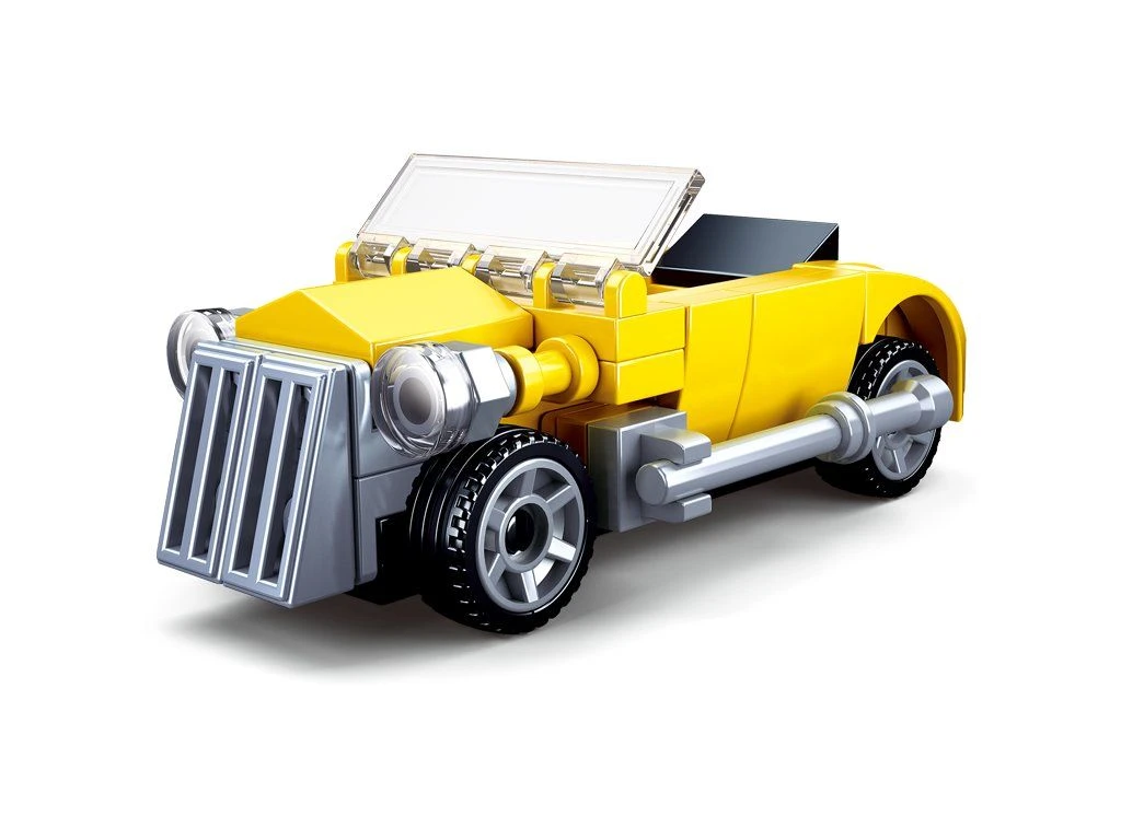 Sluban Builder M38-B0920D Žlutý kabriolet