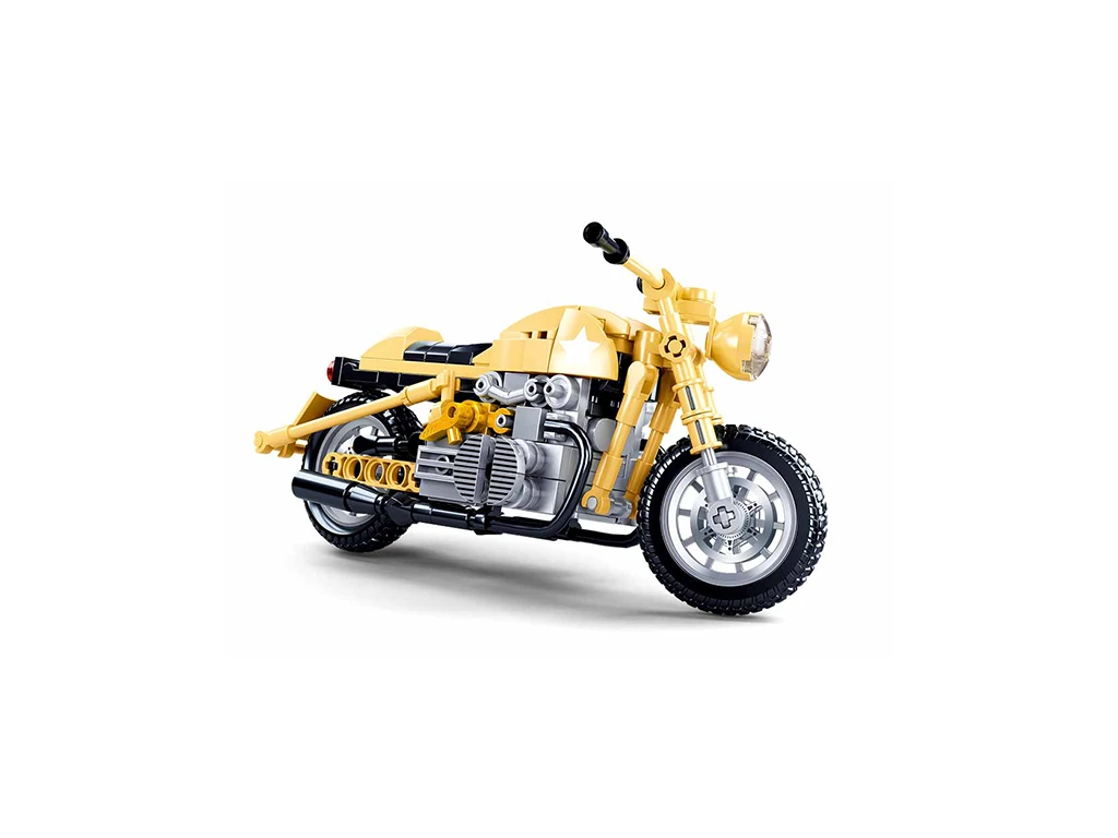 Sluban ModelBricks M38-B0959 Vojenský motocykl