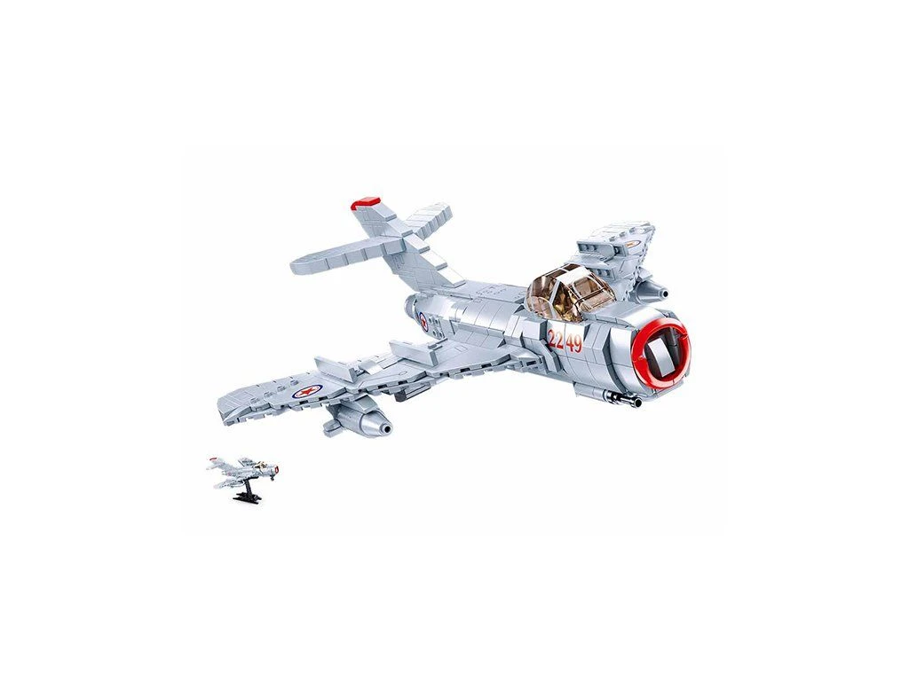 Sluban ModelBricks M38-B0983 Proudový stíhací letoun MiG-15