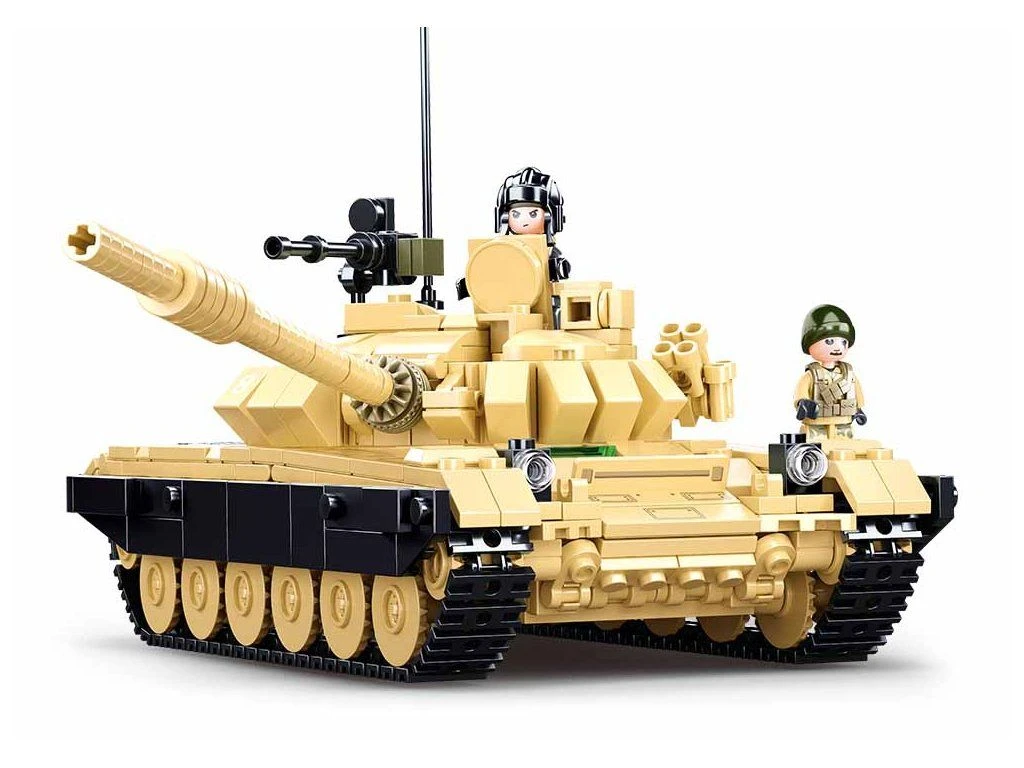 Sluban ModelBricks M38-B1011 Hlavní bojový tank T-72B3 2v1 v měřítku 1:35