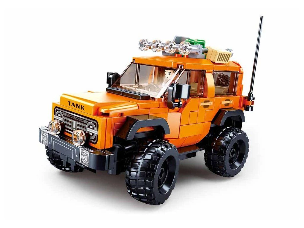 Sluban ModelBricks M38-B1013 Oranžový terénní automobil T300