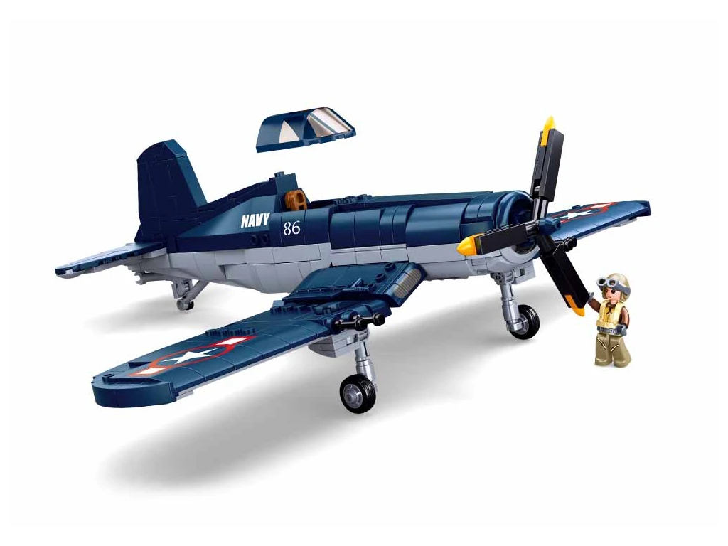 Sluban Army WWII M38-B1109 F4U Americký stíhací letoun