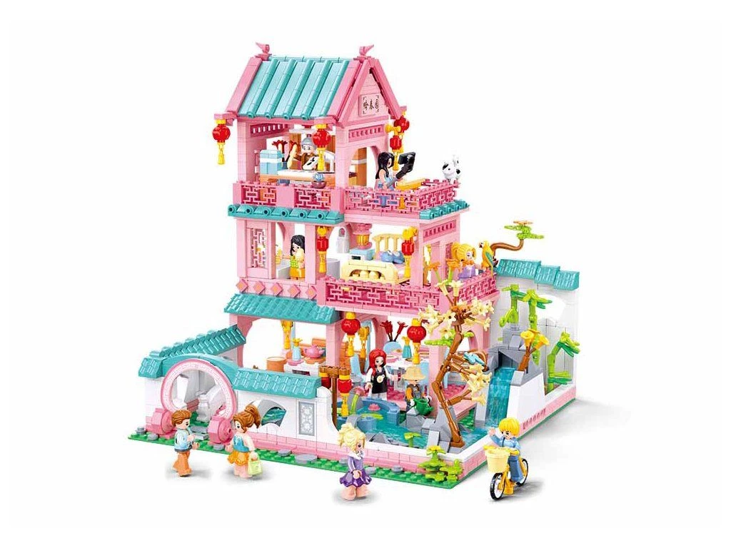 Sluban Girls Dream M38-B1117 Okrasná třípatrová vila
