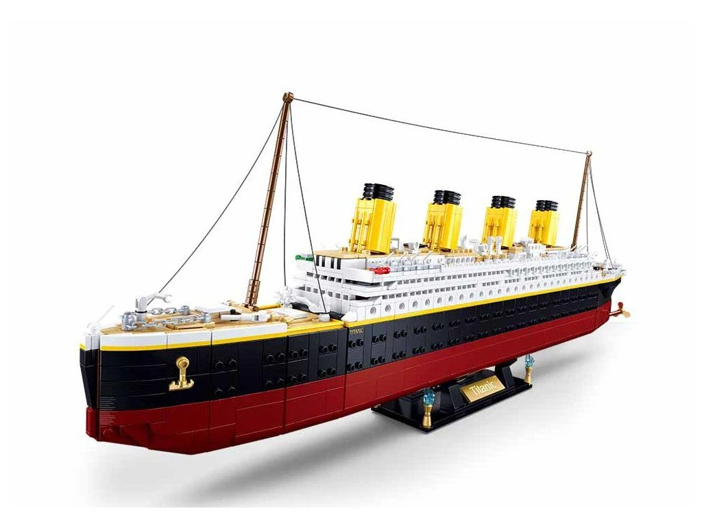 Sluban ModelBricks M38-B1122 Titanic – velký model v měřítku 1:350