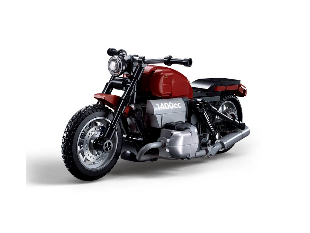 Sluban ModelBricks M38-B1131 Retro motocykl R18MS v měřítku 1:12