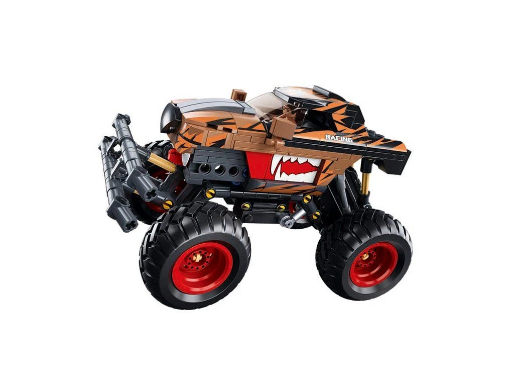 Sluban Power Bricks M38-B1160 Oranžovo-černý natahovací off-road