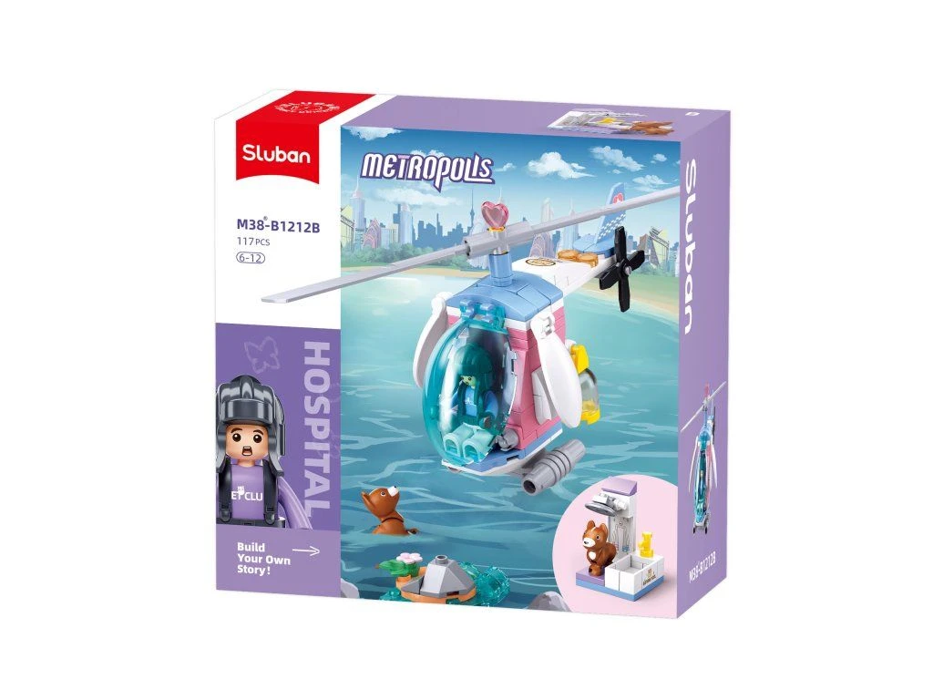 Sluban Metropolis M38-B1212B Veterinářské záchranné letadlo