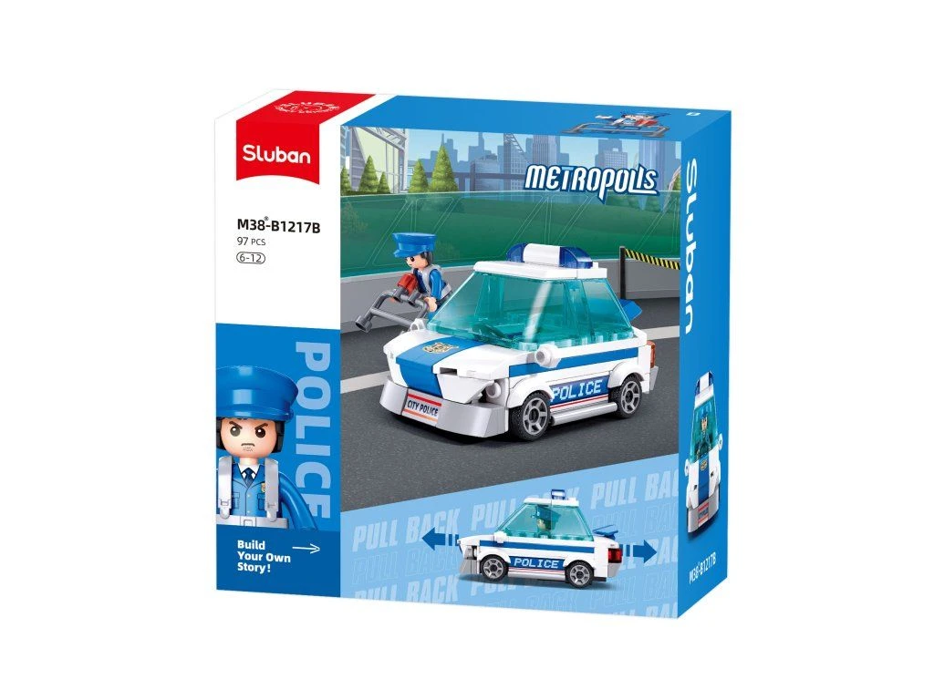 Sluban Metropolis M38-B1217B Policejní hlídkový vůz