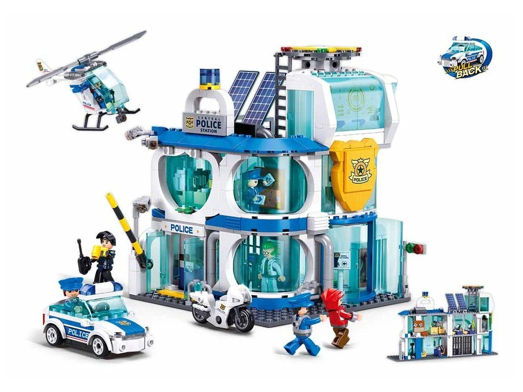 Sluban Metropolis M38-B1220 Policejní stanice