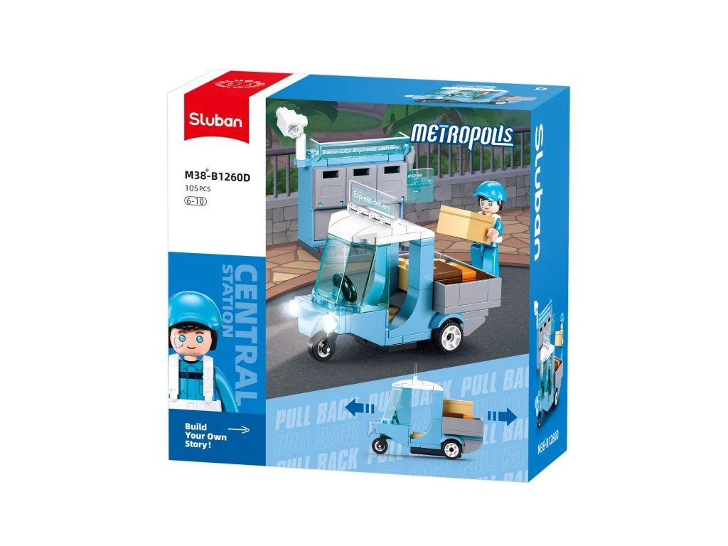 Sluban Metropolis M38-B1260D Poštovní vůz