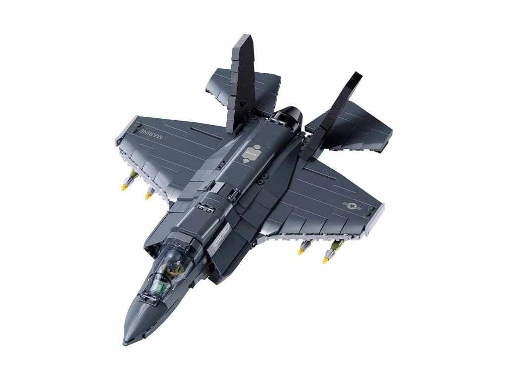 Sluban ModelBricks M38-B1361 Stíhací letoun F-35BS v měřítku 1:44