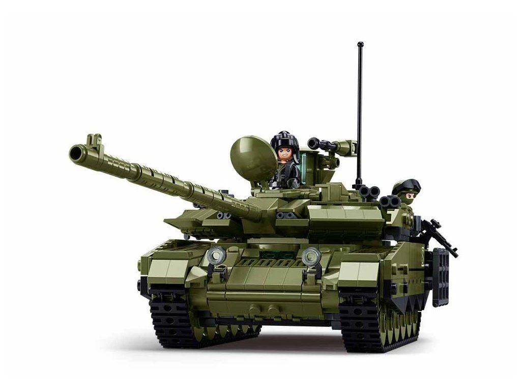 Sluban ModelBricks M38-B1377 Hlavní bojový tank T-90M-S v měřítku 1:44