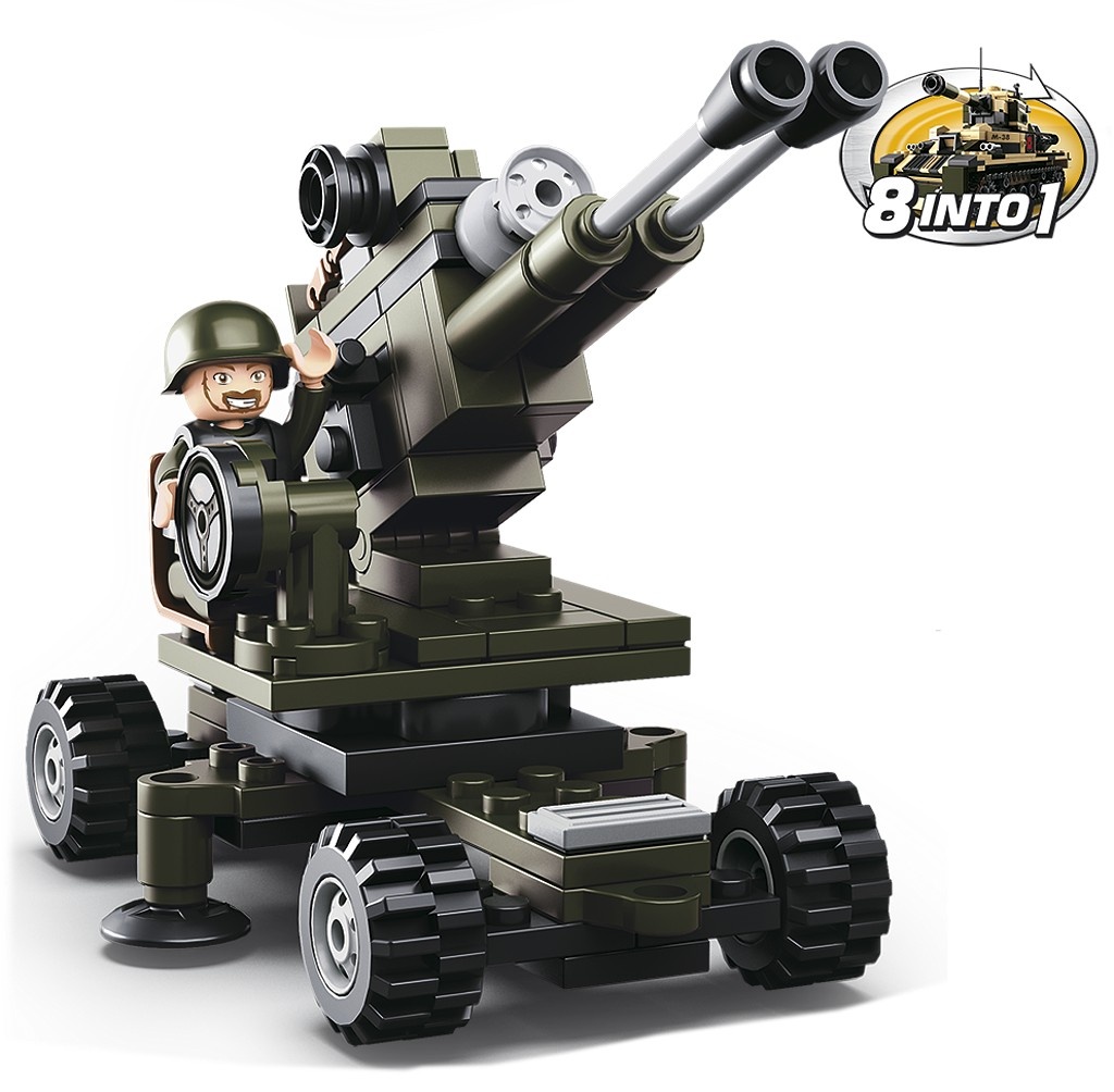 Sluban Army 8v1 M38-B0587E Delostrelec