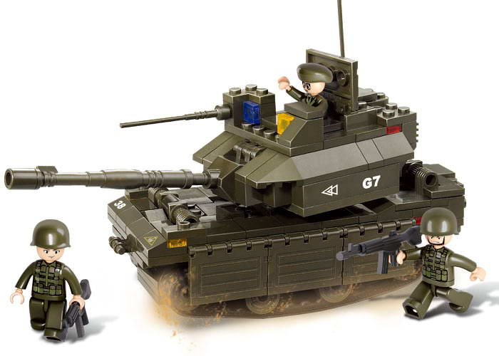 Hračka Sluban Tank M1A2-ABRAMS
