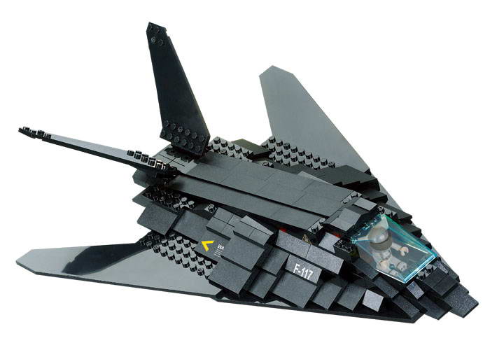 Sluban Army M38-B0108 Útočný letún F-117 Nighthawk