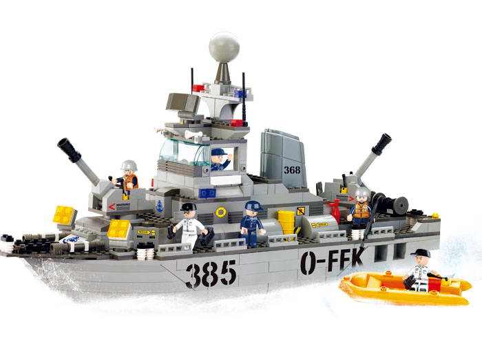 Sluban Army M38-B0125 Torpédoborec 385 0-FFK