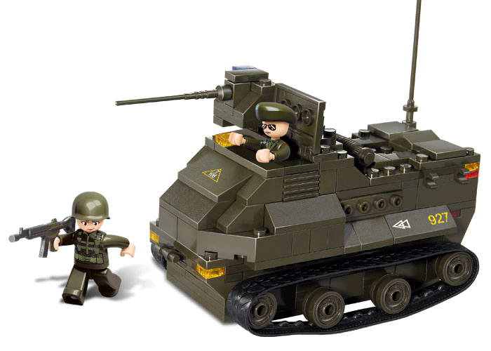 Sluban Army M38-B0281 Tank AAV7A1