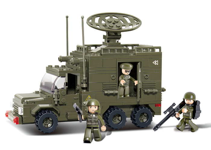 Sluban Army M38-B0300 Radarový automobil