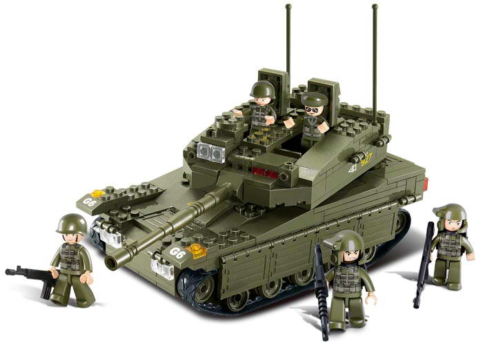 Sluban Army M38-B0305 Tank Merkava