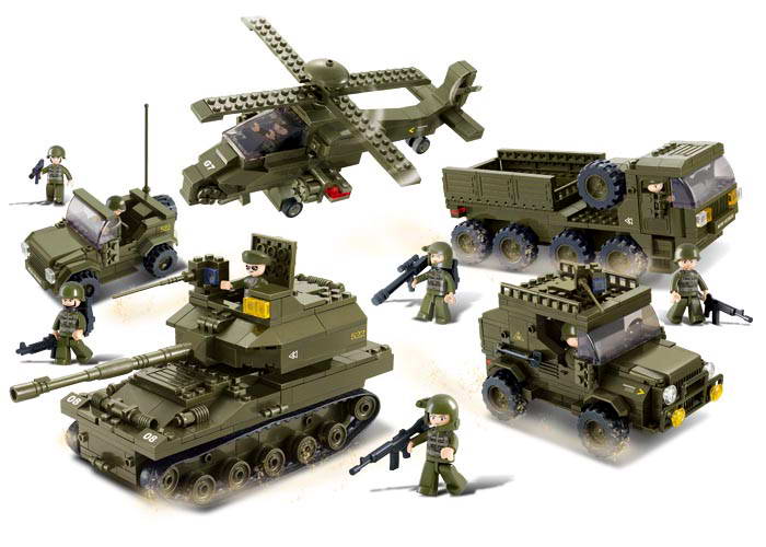 Sluban Army M38-B0311 Army sada