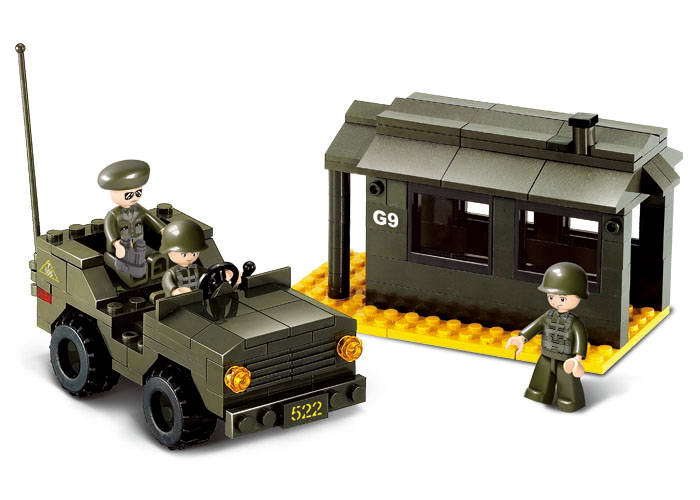 Sluban Army M38-B6100 Vojenská stráž