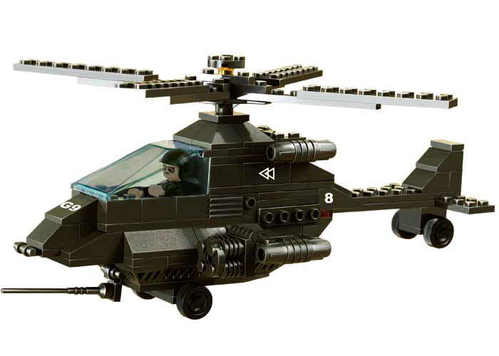 Sluban Army M38-B6200 Útočná helikoptéra G9