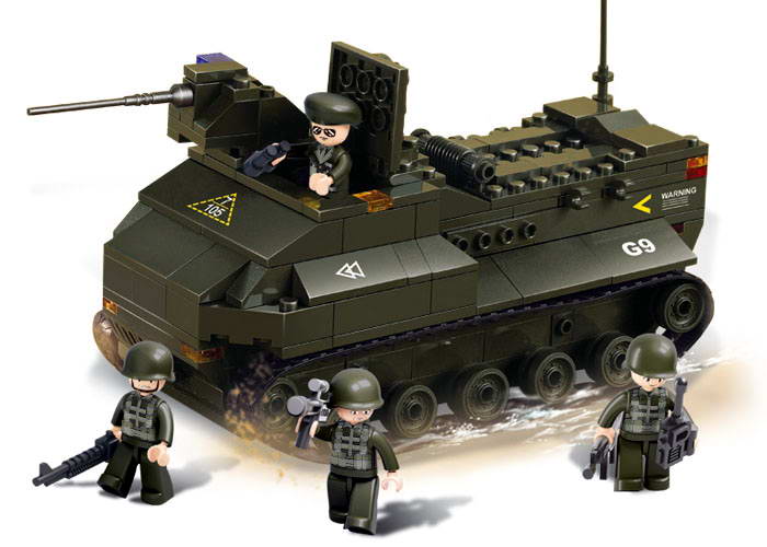 Sluban Army M38-B6300 Obojživelný tank