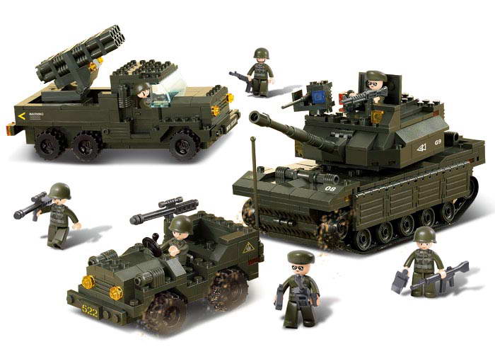 Sluban Army M38-B6800 Vojenský predvoj
