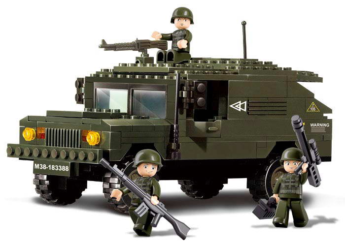 Sluban Army M38-B9900 Terénny automobil Hummer