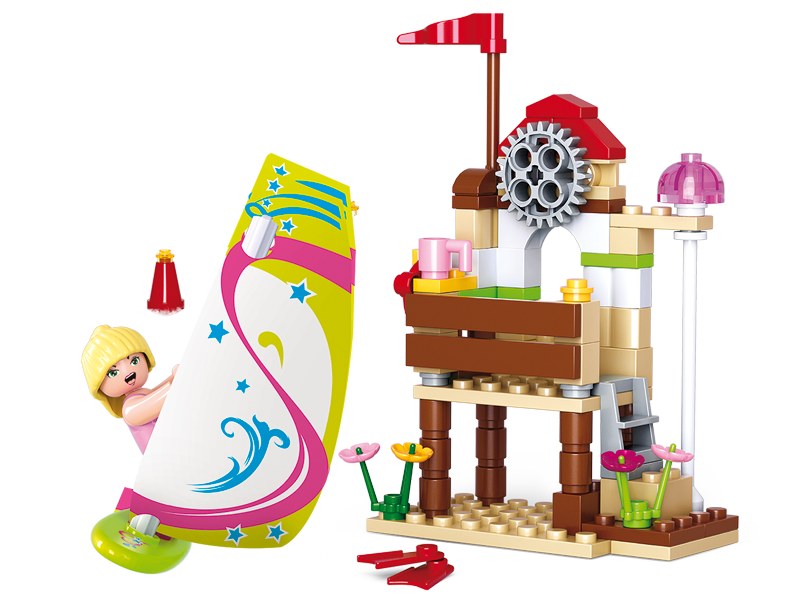 Sluban Girls Dream M38-B0601 Surferka