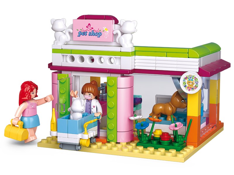Sluban Girls Dream M38-B0602 Veterinárna klinika