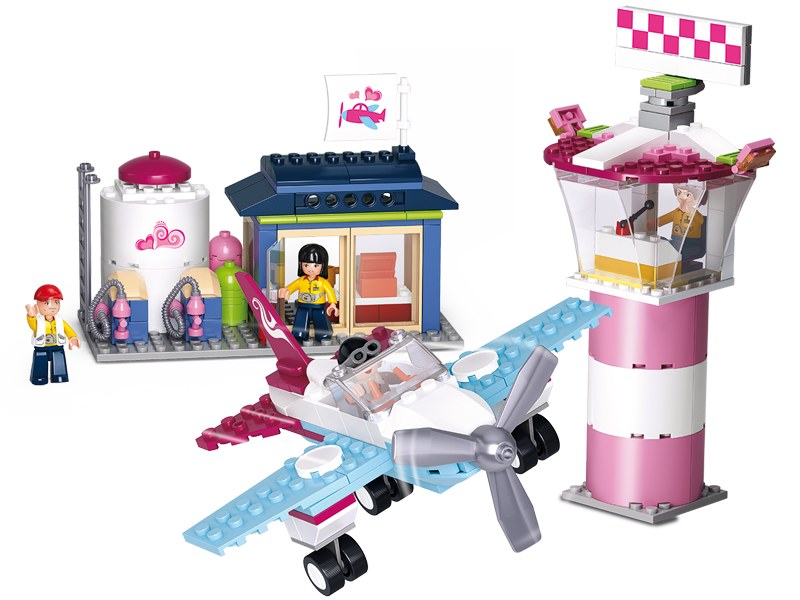 Sluban Girls Dream M38-B0608 Malé letisko