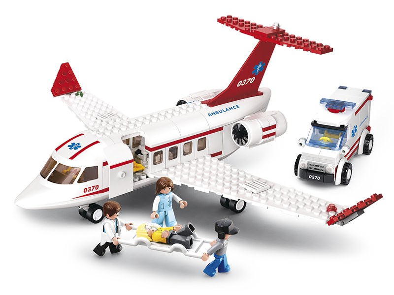Stavebnice Sluban Letecká ambulance